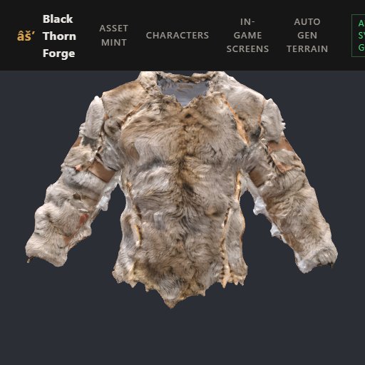 Pelt Shirt preview from the Minus Zero item library